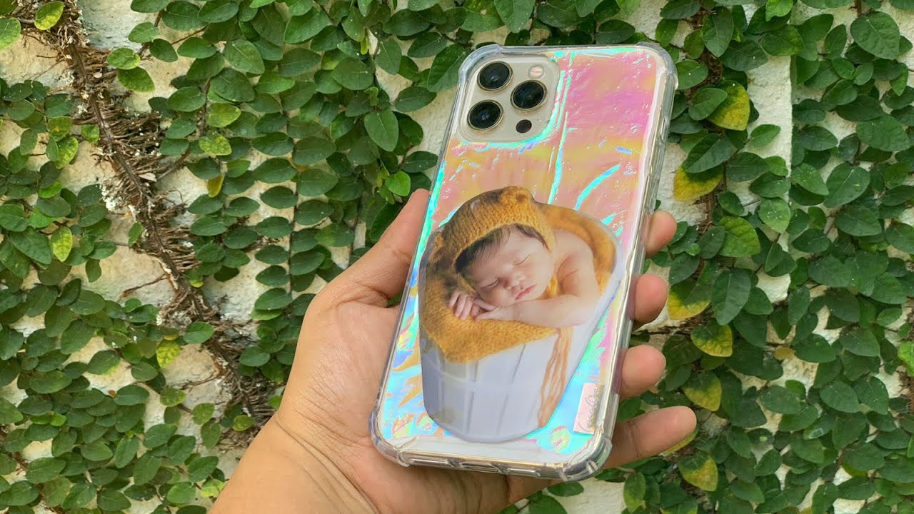 Funda personalizada con fotografia y resina / personalized photo case