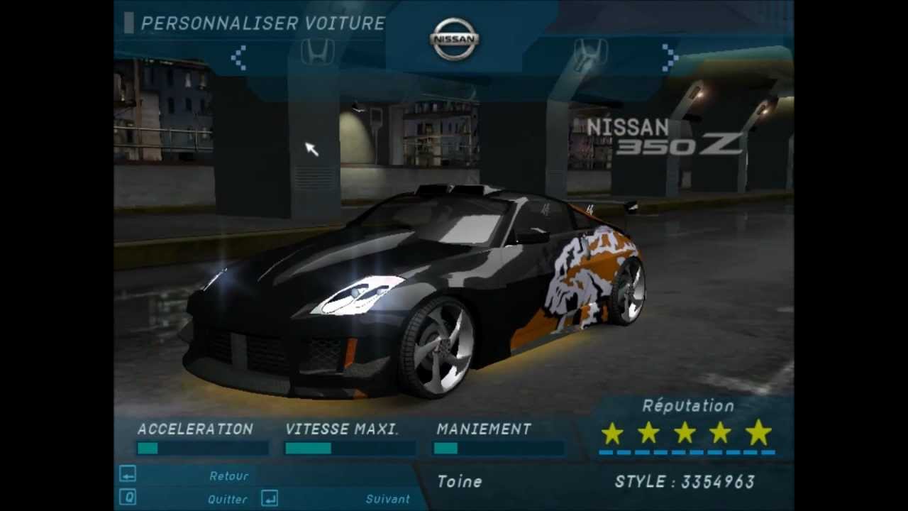 [Need For Speed Underground] Sparks - Nissan 350Z