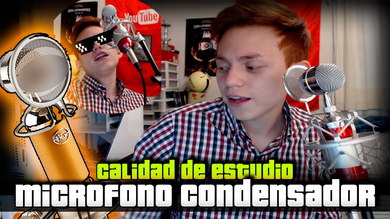 Microfono con audio increible y muy barato! | Grabaciones de studio profesional