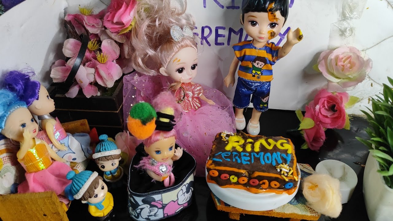 Miniature doll story me dekhiye#aaj Robin bhaiya ki ring ceremony, #@thafirdausway, 