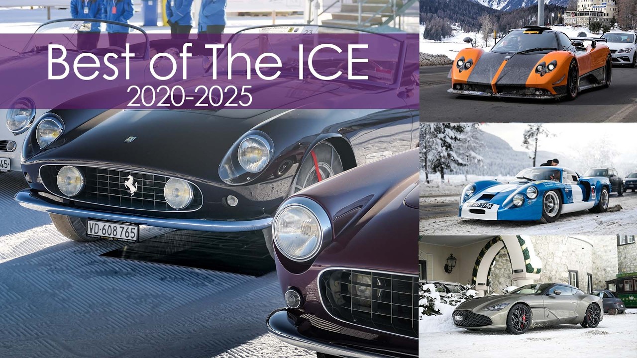 Best of The ICE 2020-2025 | The Craziest Cars of Concours of Elegance in St. Moritz