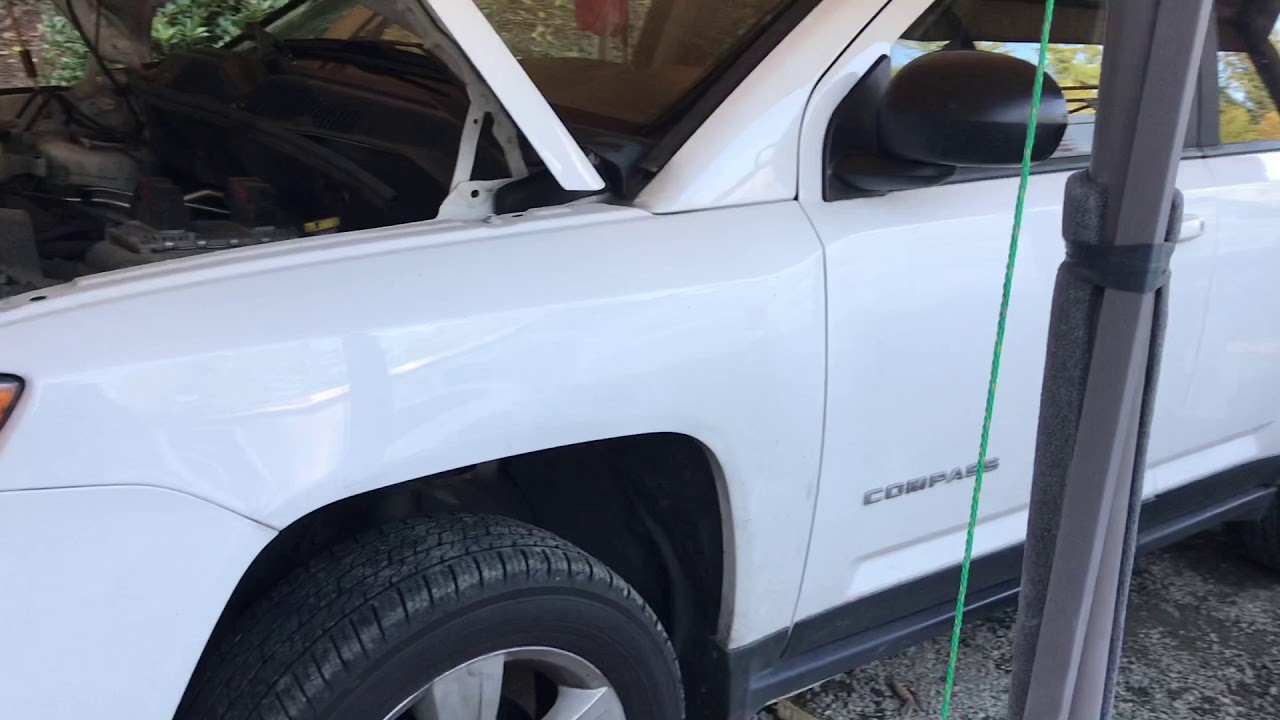 2012 jeep compass DIY oil change