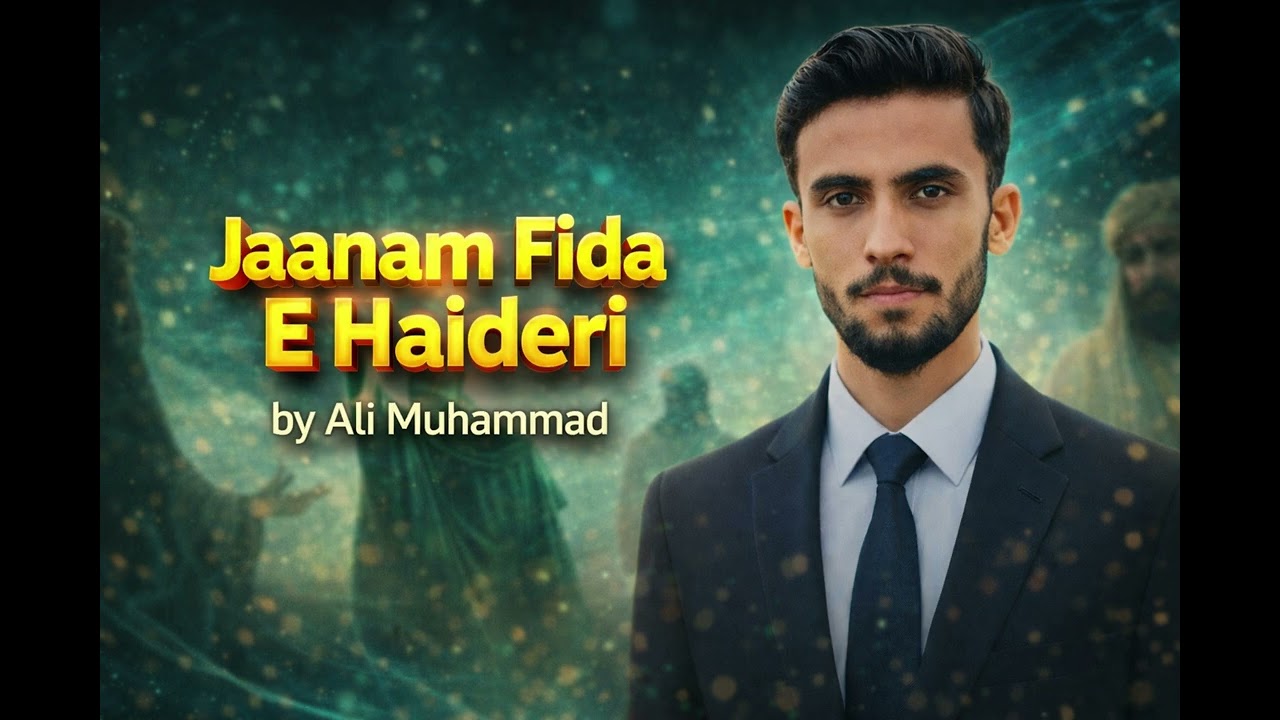 Jaanam Fida-e-Haideri | Ali Muhammad | Original Official HD Kalam | 2026