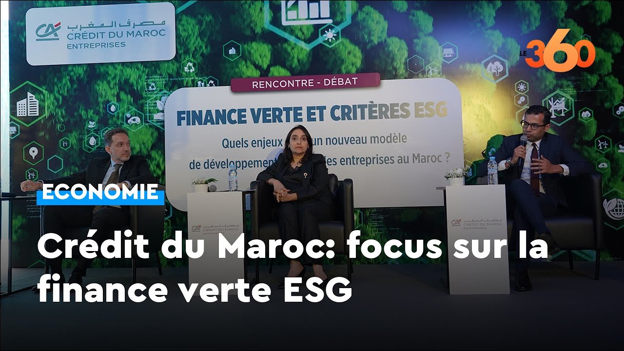 Crédit du Maroc se mobilise pour la finance verte et les critères ESG