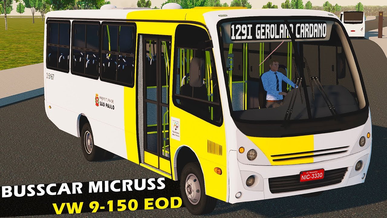 Busscar Micruss VW 9-150 EOD - Proton Bus Simulator