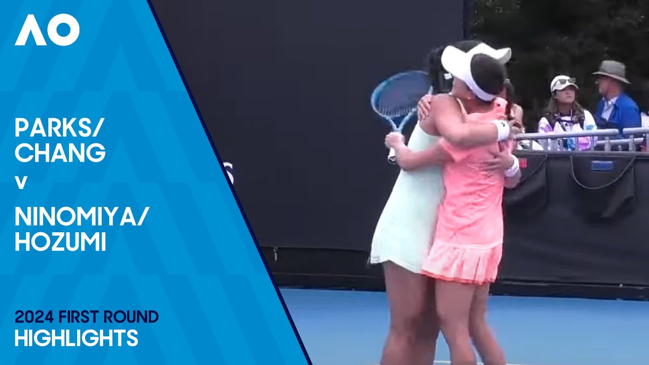 Chang/Parks v Hozumi/Ninomiya Highlights | Australian Open 2024 First Round