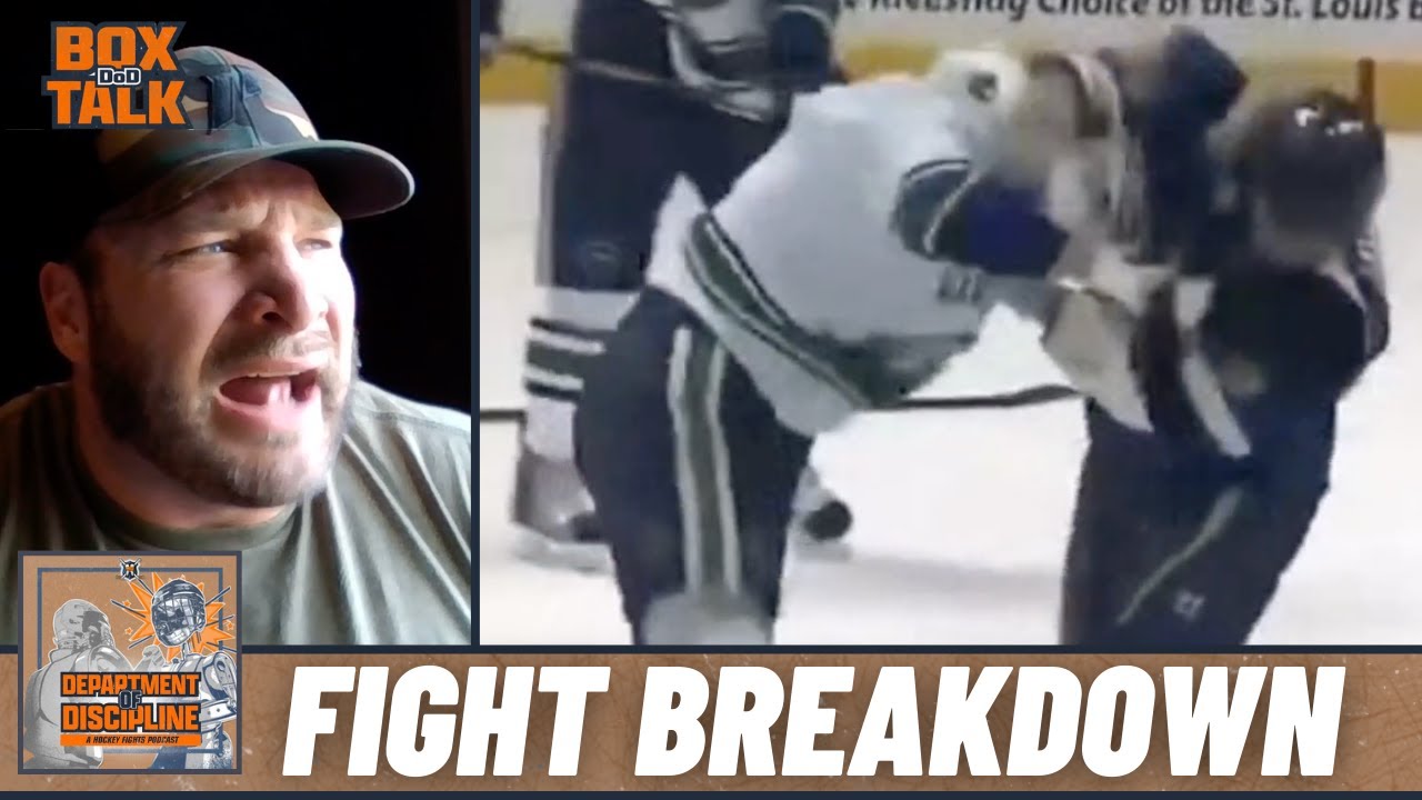 Rick Rypien vs Cam Janssen 🥊 | Department of Discipline [Box Talk]