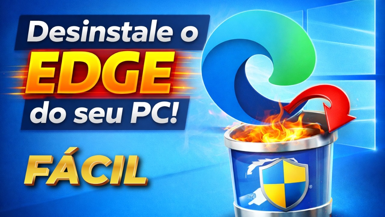 COMO DESINSTALAR o EDGE do Windows (FÁCIL e rápido)