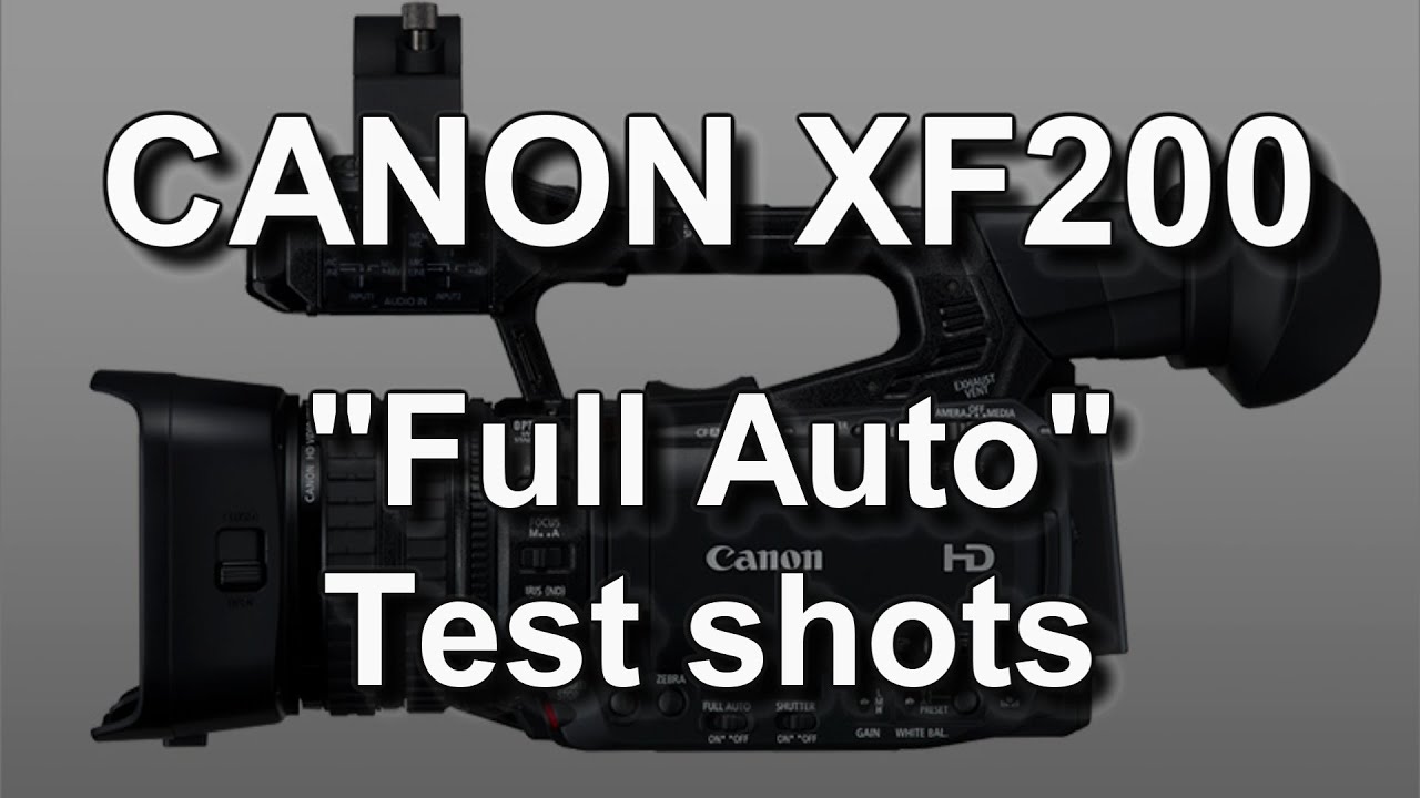 Canon XF200 / XF205 
