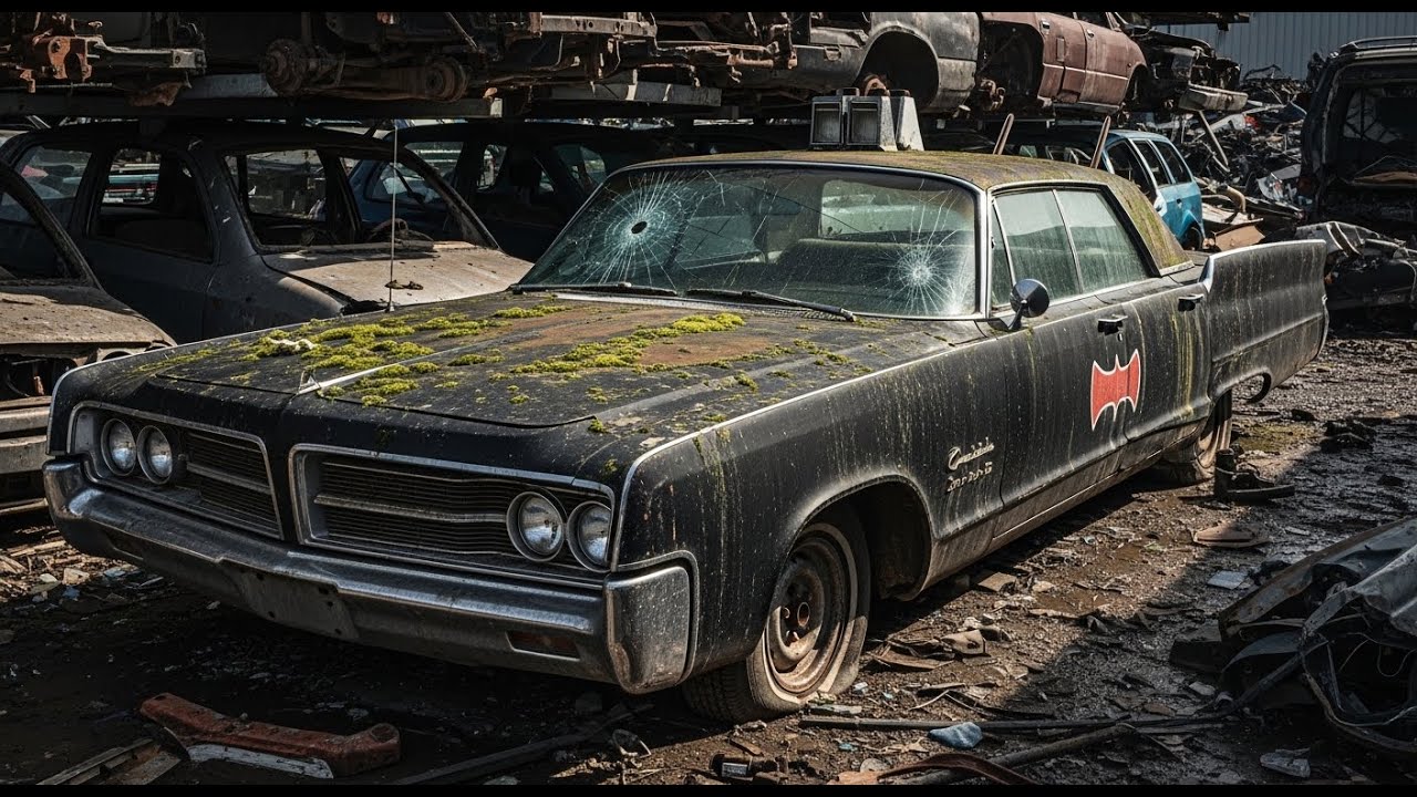 1966 Chrysler Imperial Batmobile Style | Brutal Car Crash Simulation