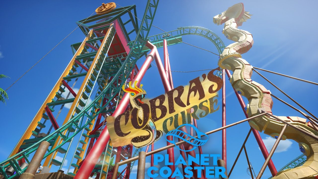 Cobra's Curse POV - Busch Gardens Tampa (Planet Coaster)