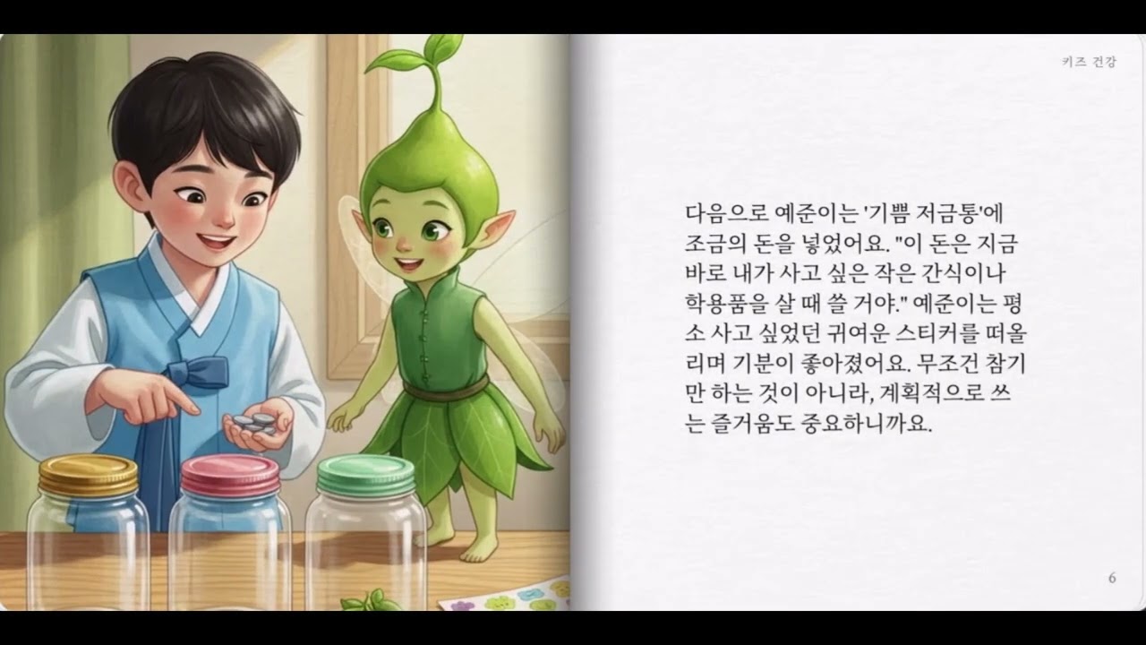 예준이의 세 개의 보물 저금통 | 세뱃돈 경제 동화 |