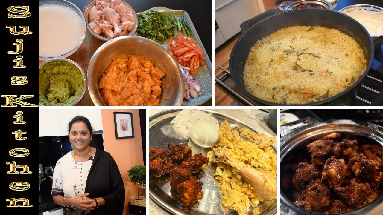 A Treat for my Husband's Colleagues|| Preparing Non veg Platter for Friends|| Seeraga samba biryani