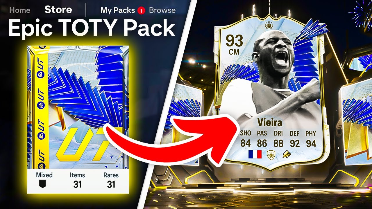 4 TOTY/TOTY ICONS PACKED! 😨 700K EPIC TOTY PACKS - FC 24 Ultimate Team
