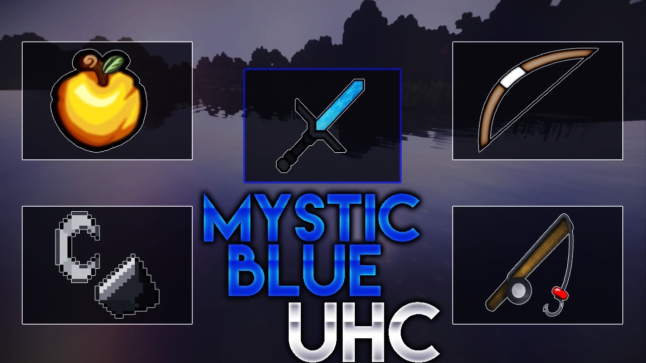 MINECRAFT PVP | TEXTURE PACK | MYSTIC BLUE UHC PACK | +FPS | 1.7.X & 1.8.X