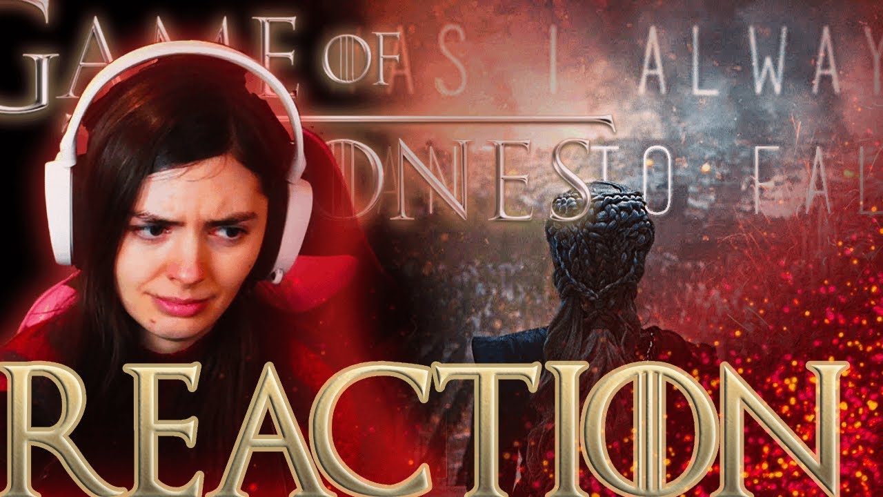 Daenerys Targaryen 'Meant To Fall' reaction! || #GoT #GameOfThrones #Khaleesi #Reaction