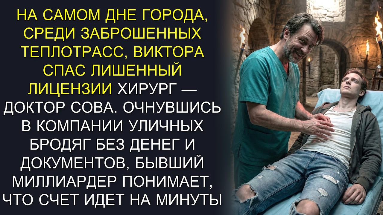 Врач изгой спас отравленного олигарха из канализации, куда его скинул лучший друг. Но он не учел...