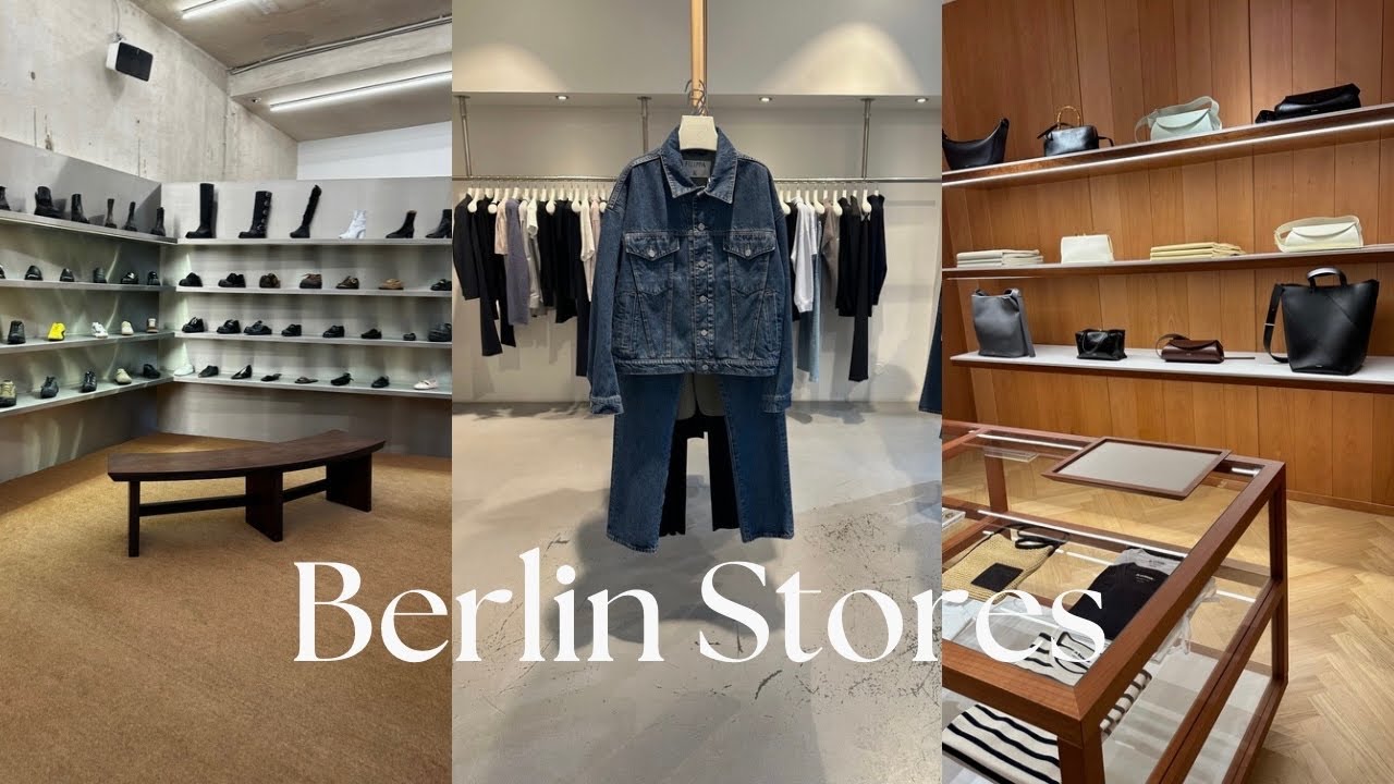Inside Berlin&rsquo;s Coolest Stores | Minimalist, Timeless, Curated| Luxury shopping vlog