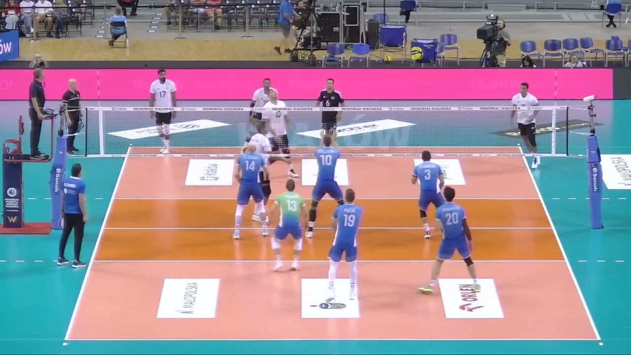 (attack)ahmed azab volleyball highlights