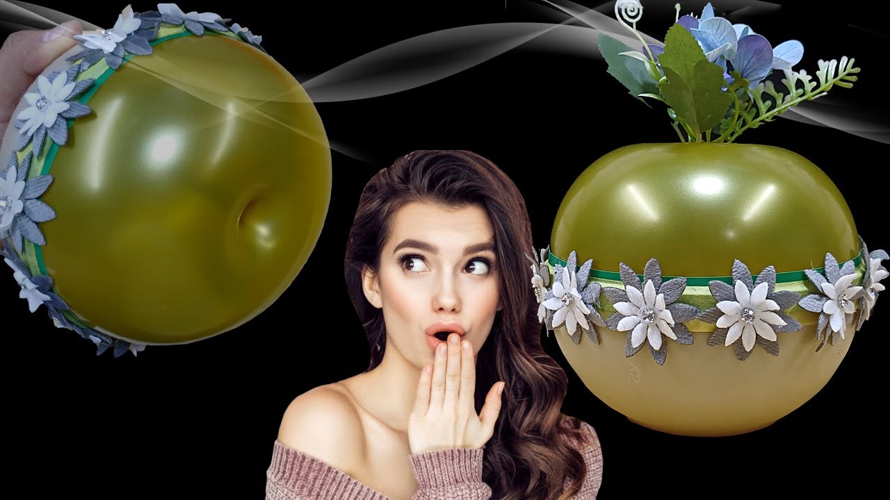 Shock! This is really cool  Vase of balloons, make it for yourself and play