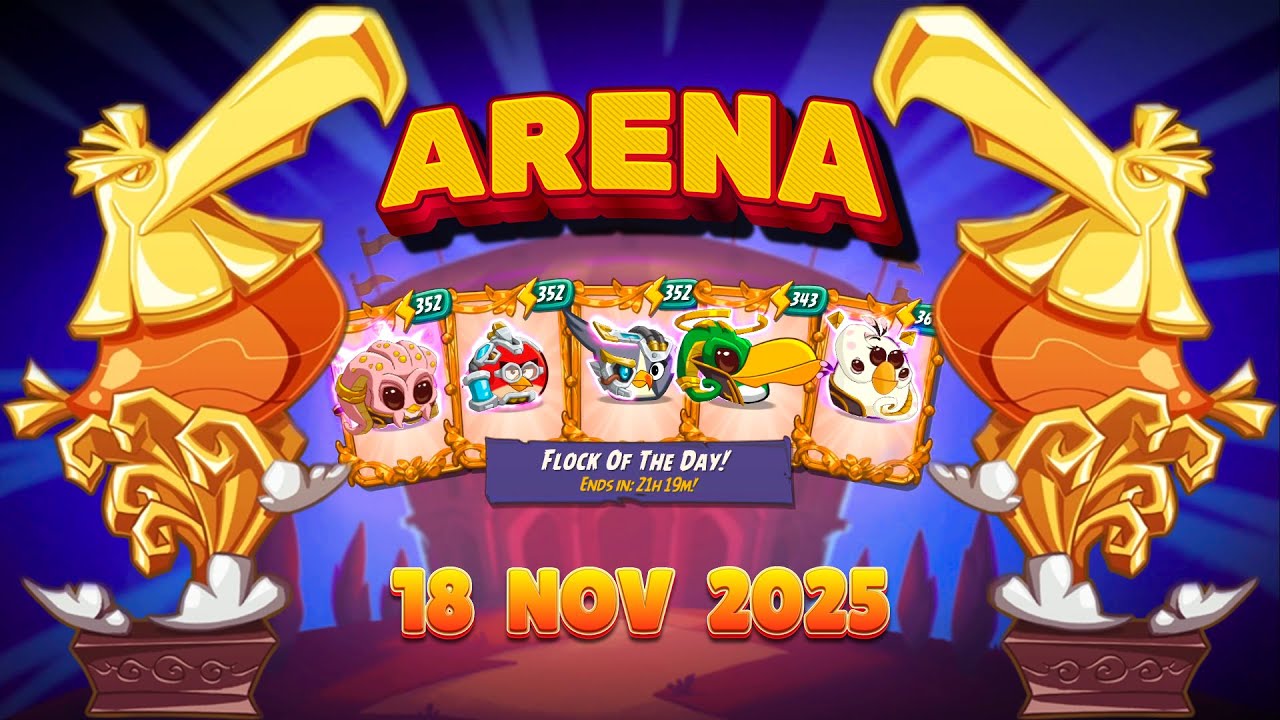 Angry Birds 2 Arena | AB2 Arena Full Streaks (18/Nov/2025)