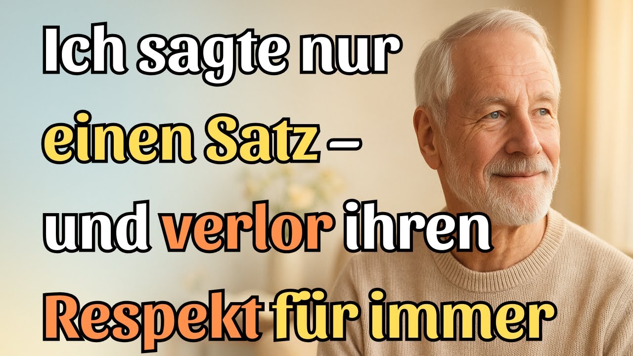 Im Alter: SAGEN SIE NIEMALS diese 5 Dinge zu Ihren Kindern – wenn Sie ihren Respekt wollen