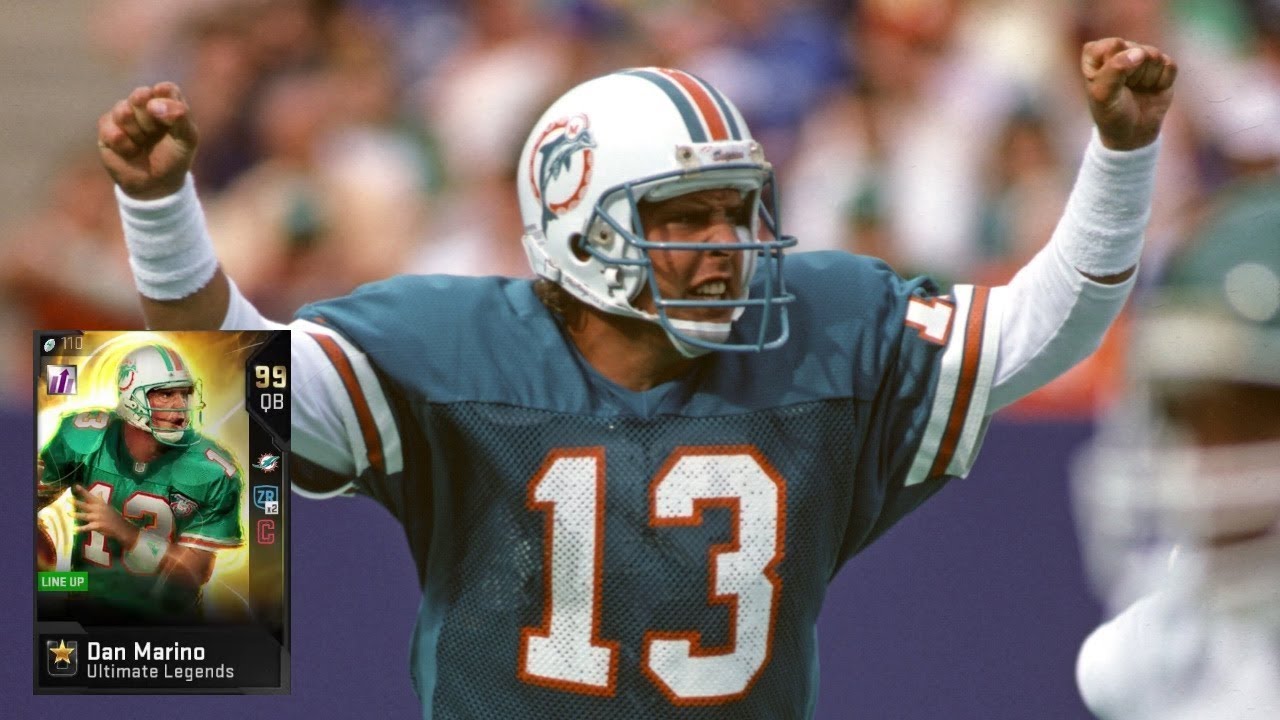 LACES OUT DAN - 99 OVERALL UL DAN MARINO GAMEPLAY! MADDEN 19 ULTIMATE TEAM