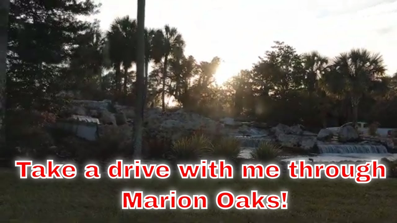 Driving in Marion Oaks in Ocala, FL