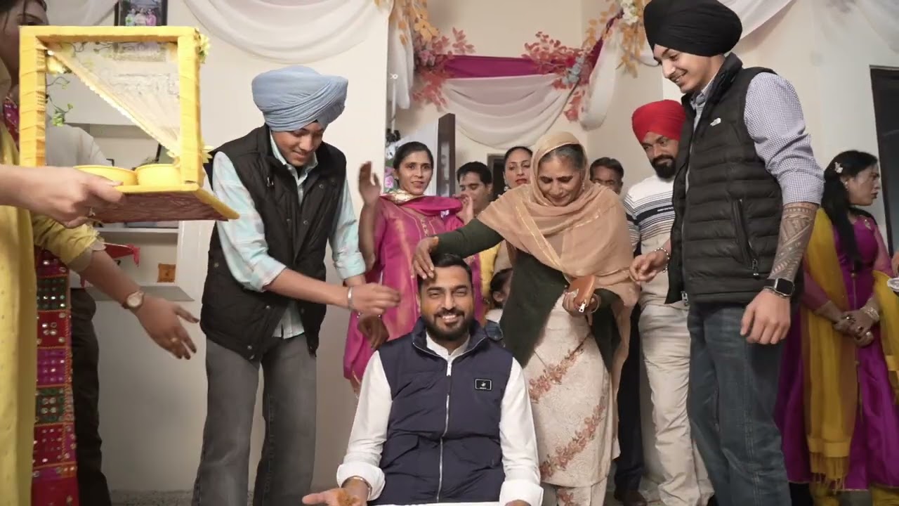 ARJAN SINGH WEDDING LIVE BHULLAR ART STUDIO 814601565