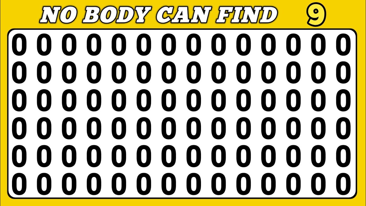 Найдите лишнее | Версия с цифрами и буквами | Головоломка на поиск необычных вещей 🧩