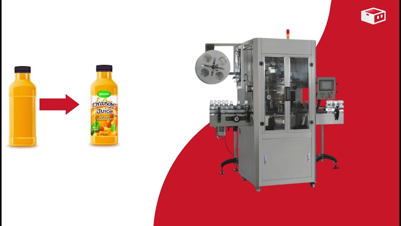 Single Head Sleeve Labeling Machine for Orange Juice: Streamline Your Production Line