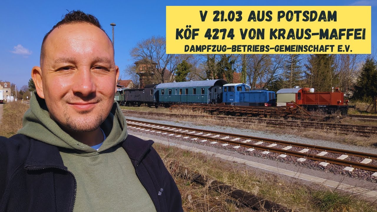 Erkundung der Lokomotiven und Waggons der Dampfzug-Betriebs-Gemeinschaft e.V. am Bahnhof Loburg