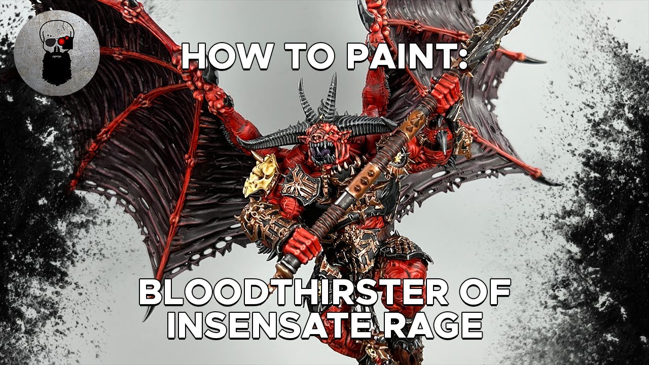Contrast+ How to Paint: BLOODTHIRSTER OF INSENSATE RAGE