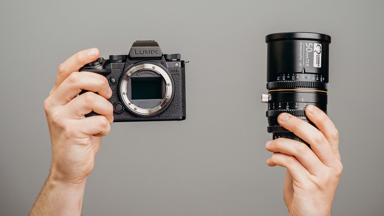 TRY THIS COMBO - Anamorphic lenses on the Lumix S5II X camera