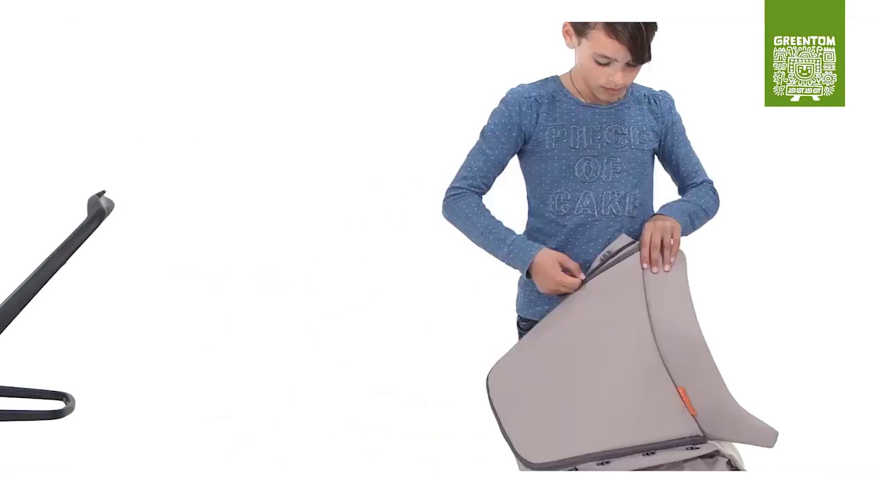 Greentom Carrycot - How to insert the fabric, bottom plate and mattress