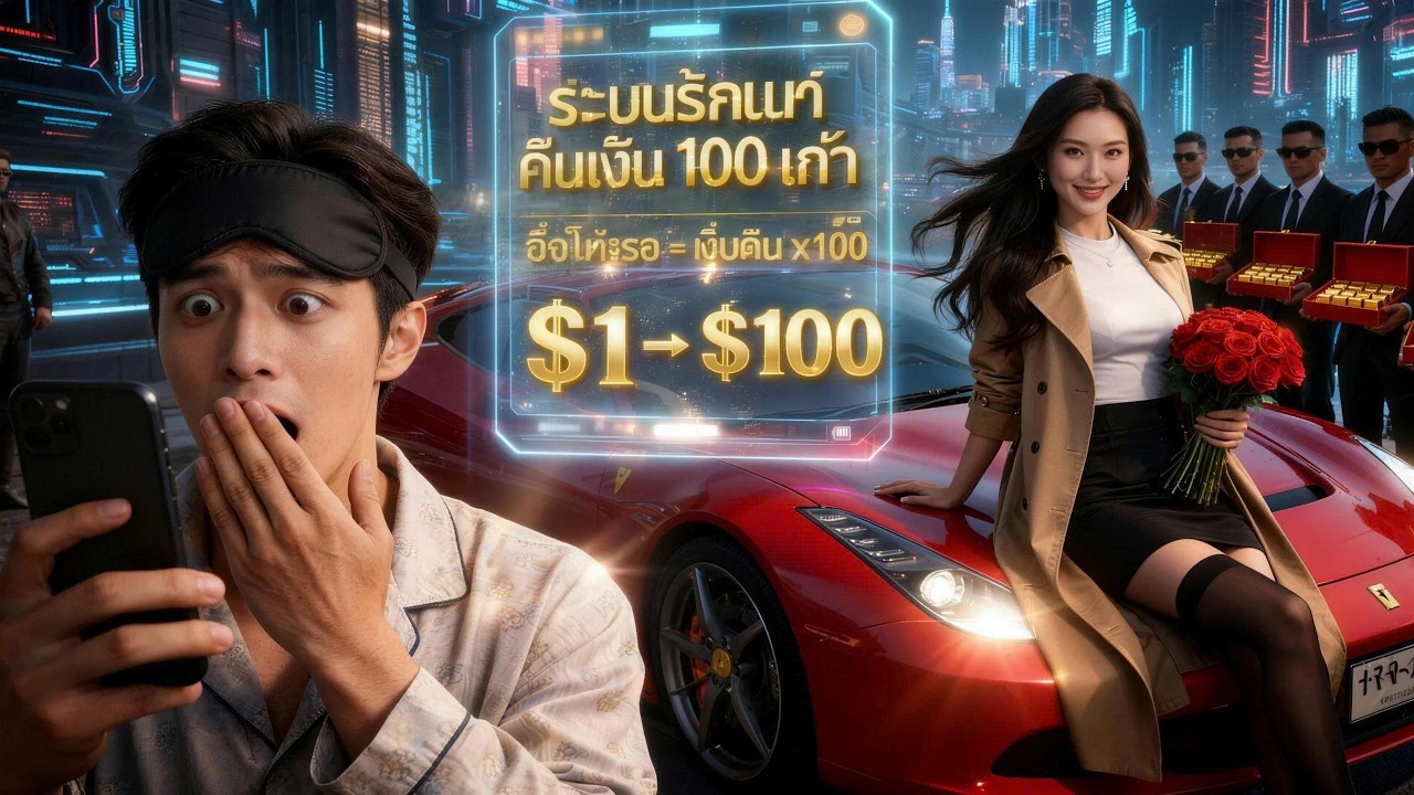 หนุ่มจนช่วยสาวกระโดดน้ำ ได้ระบบคืนเงิน 100 เท่า คืนเดียวรวยพลิกชีวิต!