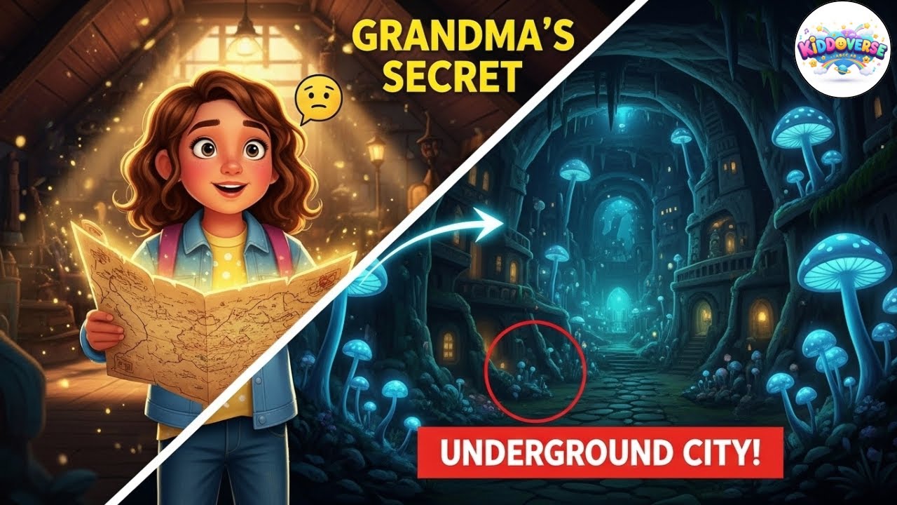 The Mystery of the Underground City | Adventure Story