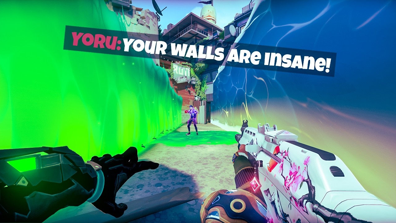 I have the best walls on Valorant...
