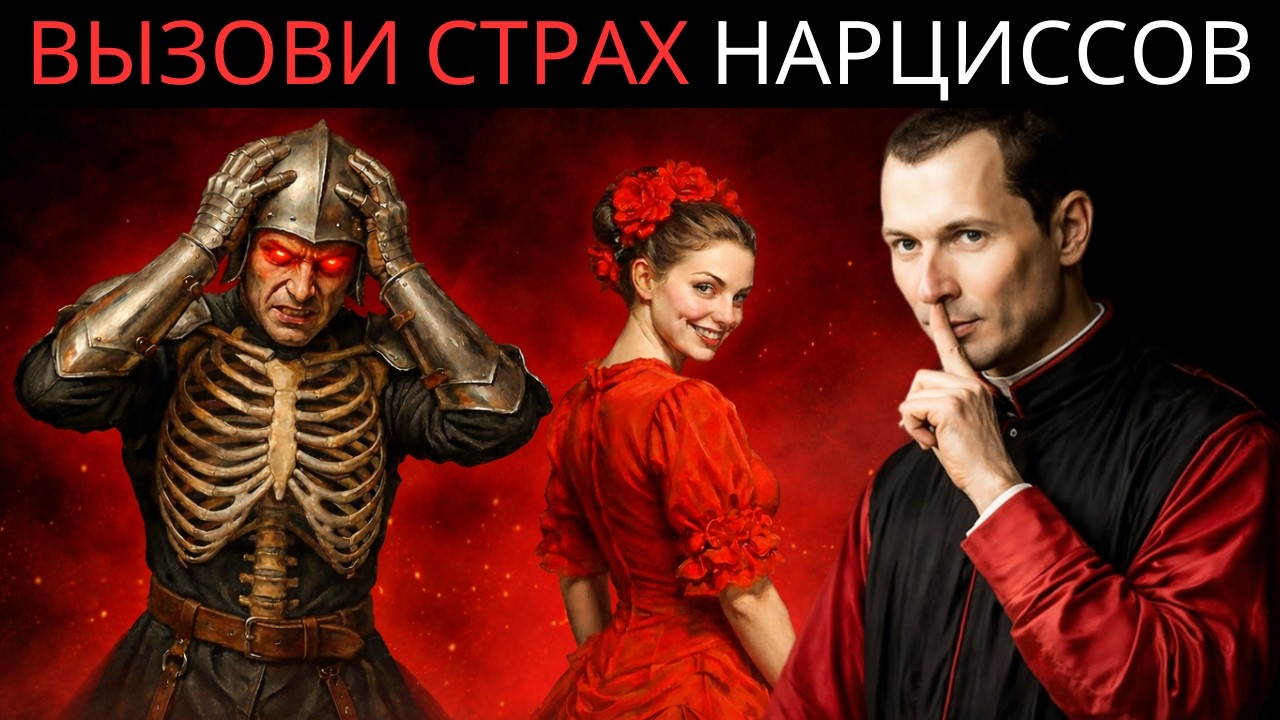 Заставьте нарцисса паниковать и превратите его контроль в одержимость | Макиавелли