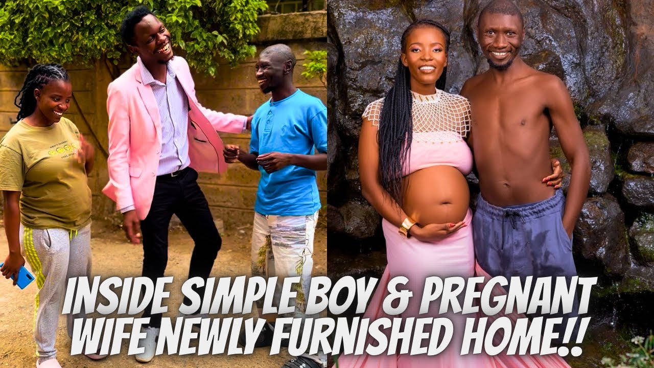 Visiting SIMPLE BOY & Expectant Wife Newly Furnished Home!! Cc BED PALACE!! 