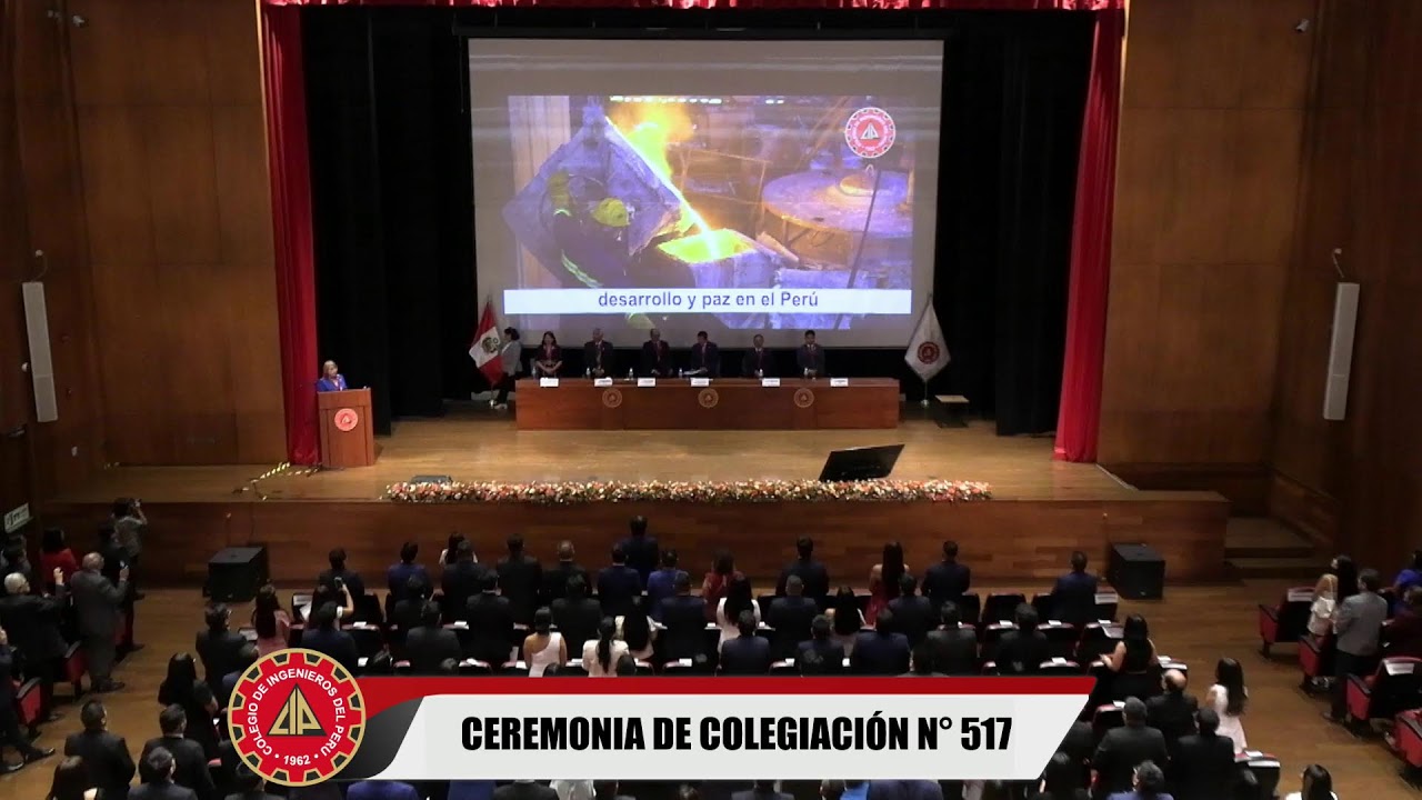 Ceremonia de Colegiación N° 517