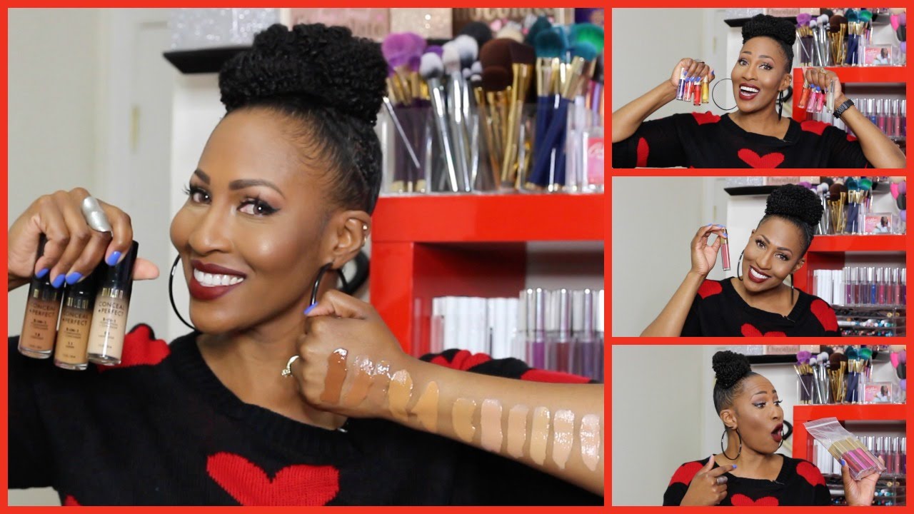 "NEW" Milani 2in1 Foundation Collection With "Swatches" + More Goodies