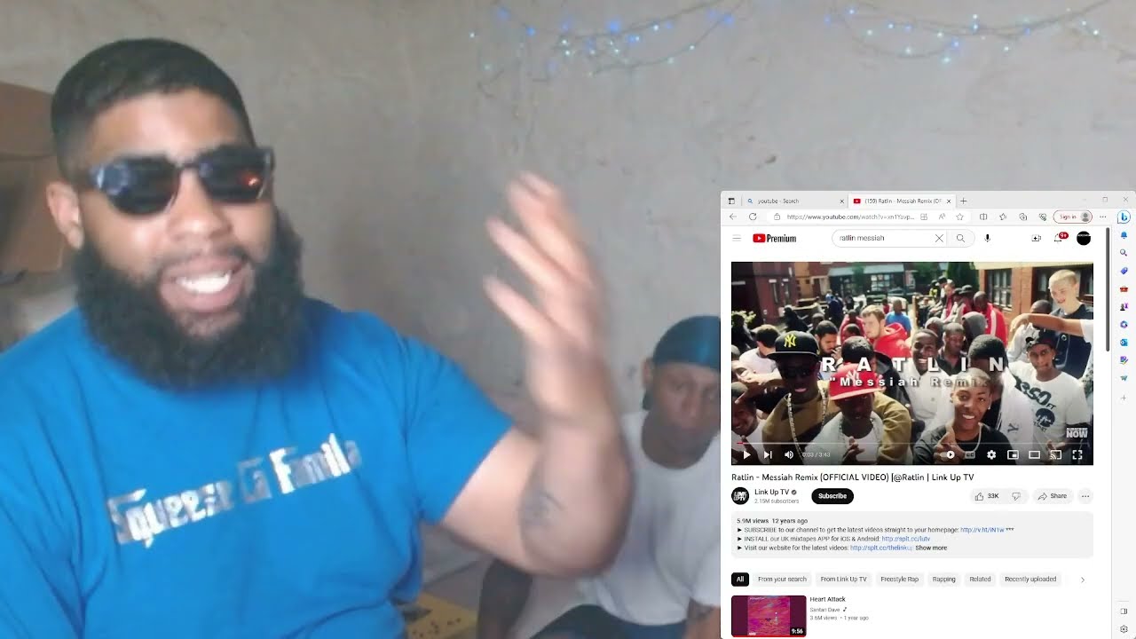 Ratlin - Messiah Remix (OFFICIAL VIDEO) [@Ratlin | Link Up TV|Reaction