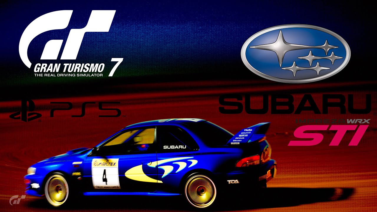 Gran Turismo 7 - Car Customization | SUBARU Impreza Colin McRae 1998 Monte Carlo Design by Antonaras