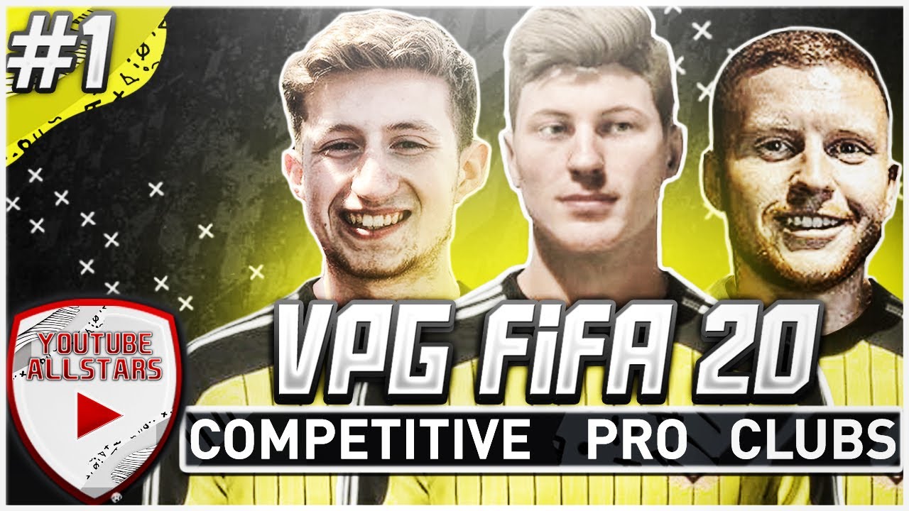 YOUTUBER PRO CLUBS TEAM!! #1 - FT. BEHZINGA, VIZEH & Aidrianoo
