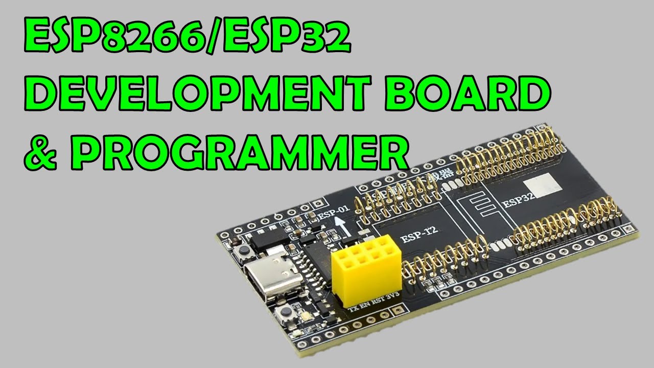 Przegląd płytki rozwojowej ESP8266 i ESP32 WROVER dla ESP01, ESP12 i ESP32
