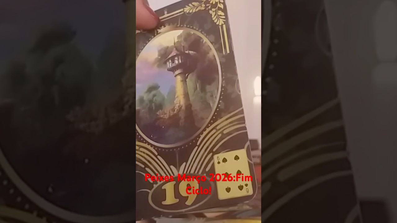 Peixes Março/2026: FIM de ciclo para sorte voltar! #peixes #tarot
