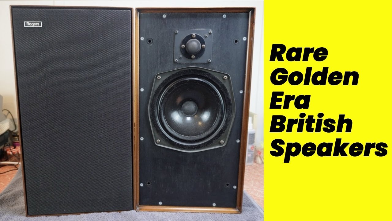Rare Vintage Speakers – Rogers Compact Monitors Teardown