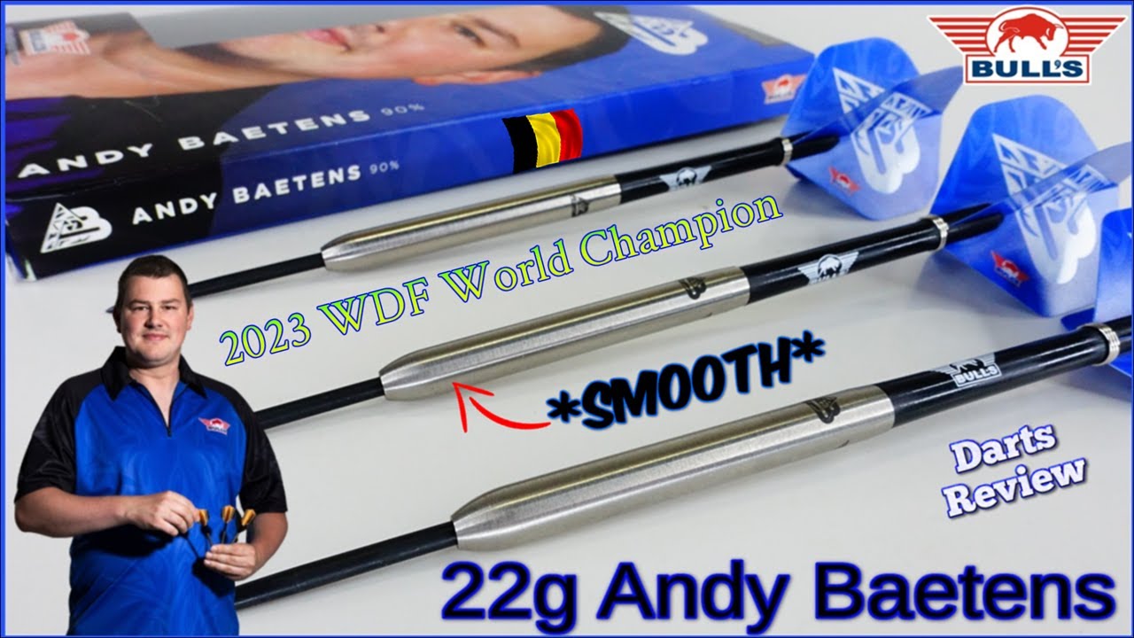 ЧЕМПИОН МИРА WDF 2023 ГОДА — Обзор дартса Энди Батенса из Bull's NL — Smooth Barrels