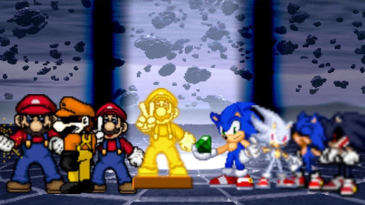 Request #110 | KOF Mugen TM Mario Team Vs Sonic Team